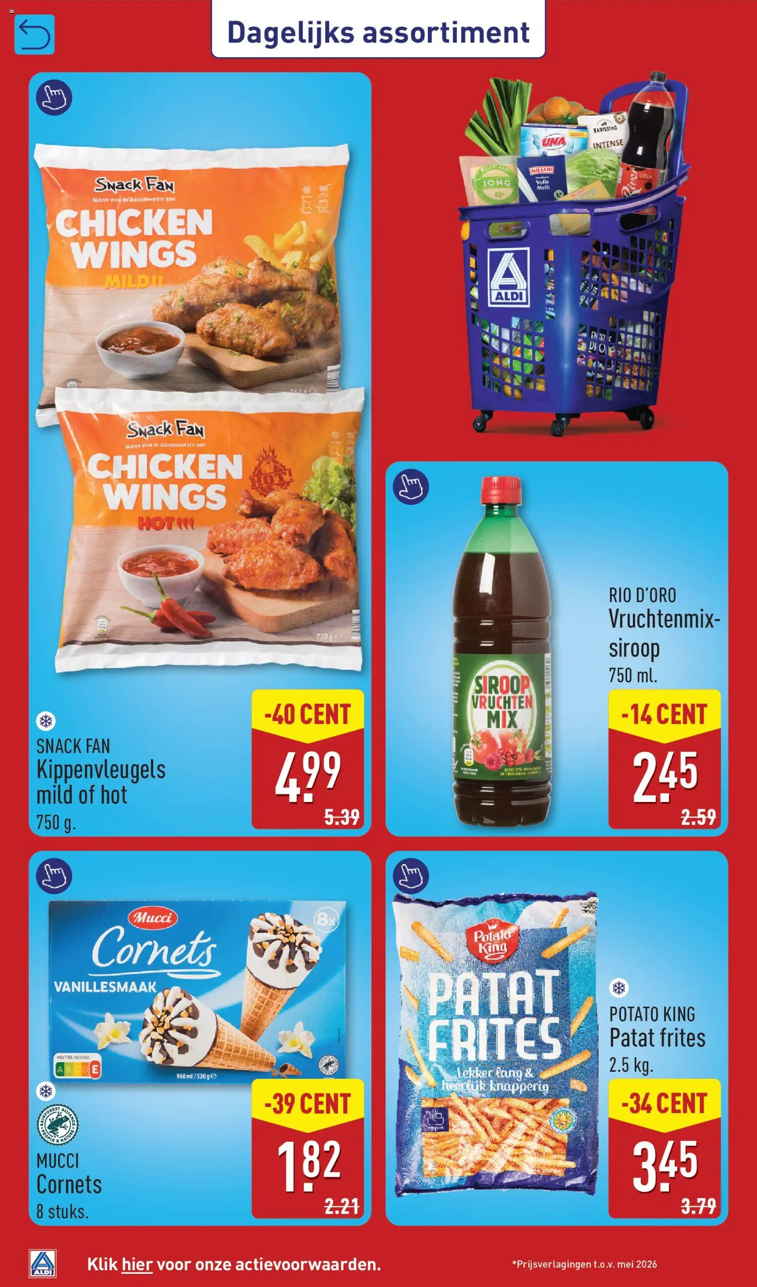 {H1} | Pagina: 10 | Producten: Melk, Kippenvleugels, Volle melk
