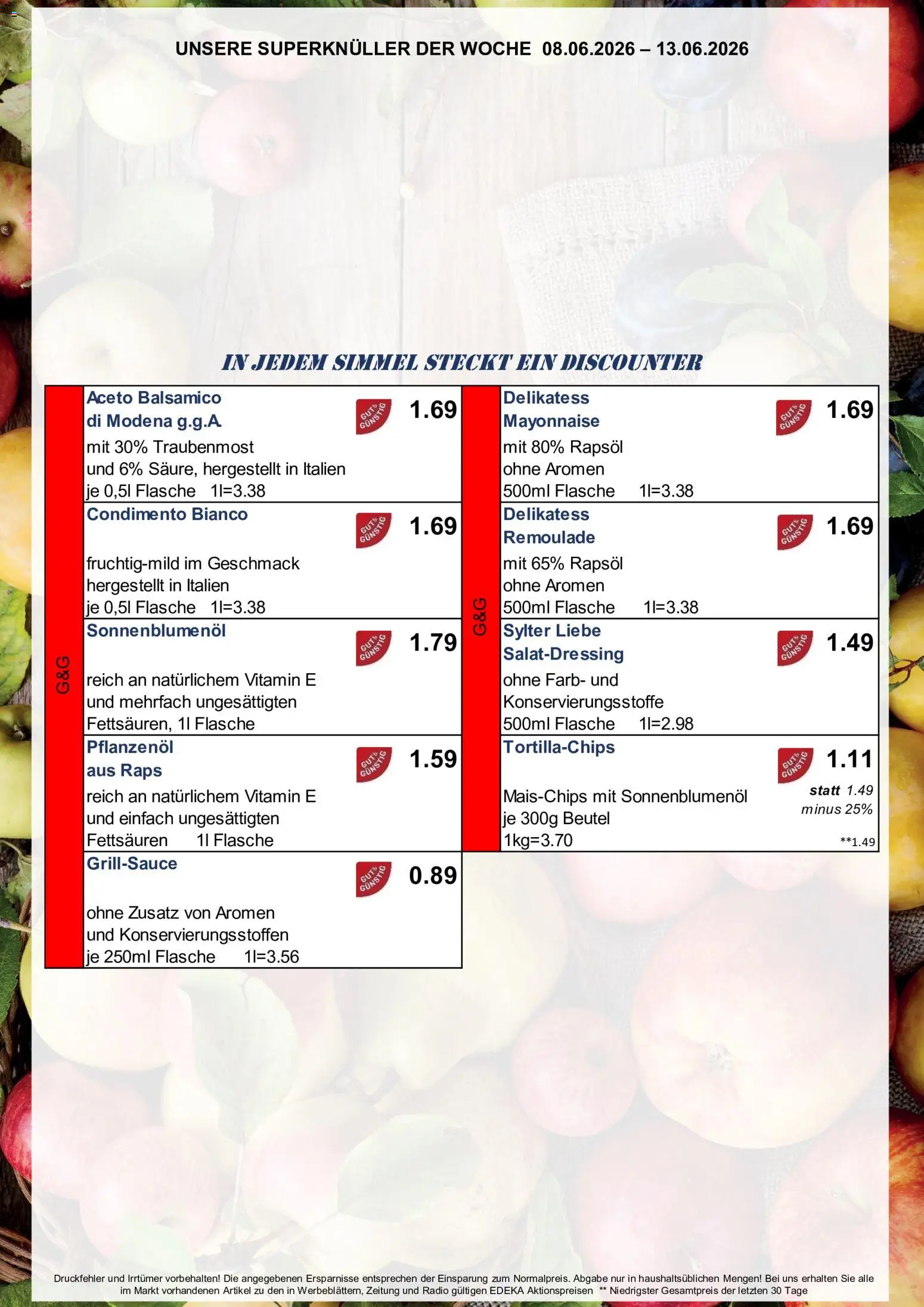 Simmel Bayern – gültig ab 08.06.2026 | Seite: 9 | Produkte: Rapsöl, Sonnenblumenol, Mayonnaise, Radio