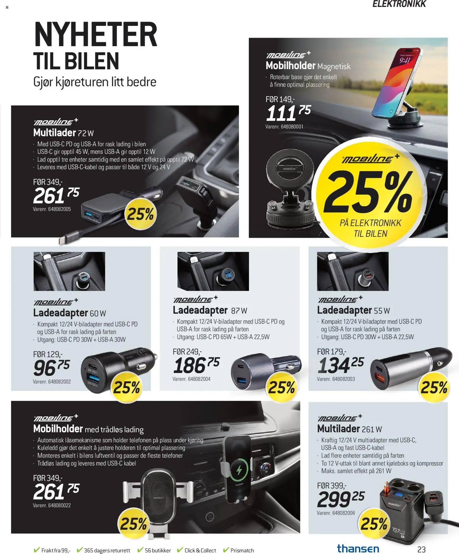 {H1} | Side: 23 | Produkter: Kompressor, Kabel, Kjøleboks