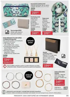 Náhled letáku Avon Katalog 05/2026 od 01.05.2026 | Strana: 135 | Produkty: Peněženka, Ariel, Fazole, Karty