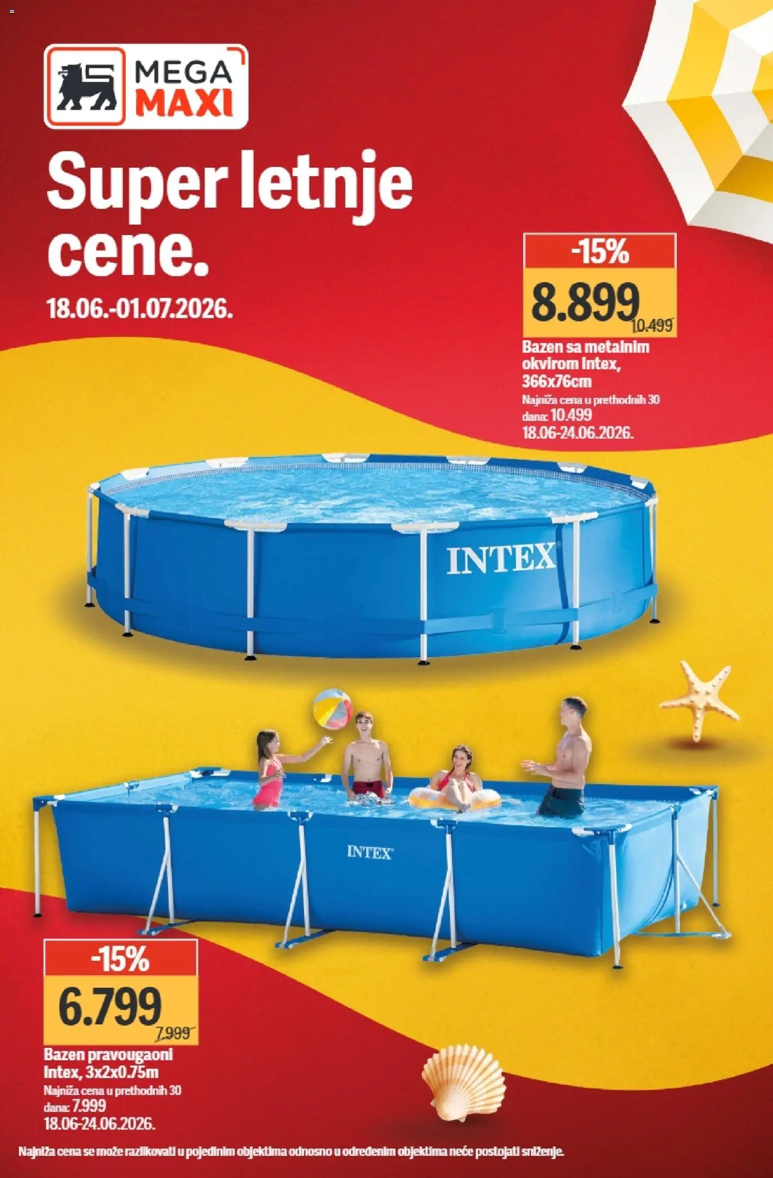 Mega Maxi katalog - važi od 18.06.2026 | Strana: 1