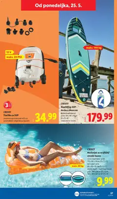 Lidl katalog akcije – veljaven od 21.05.2026 | Stran: 53 | Izdelki: Bazen, Sup, Naslanjač