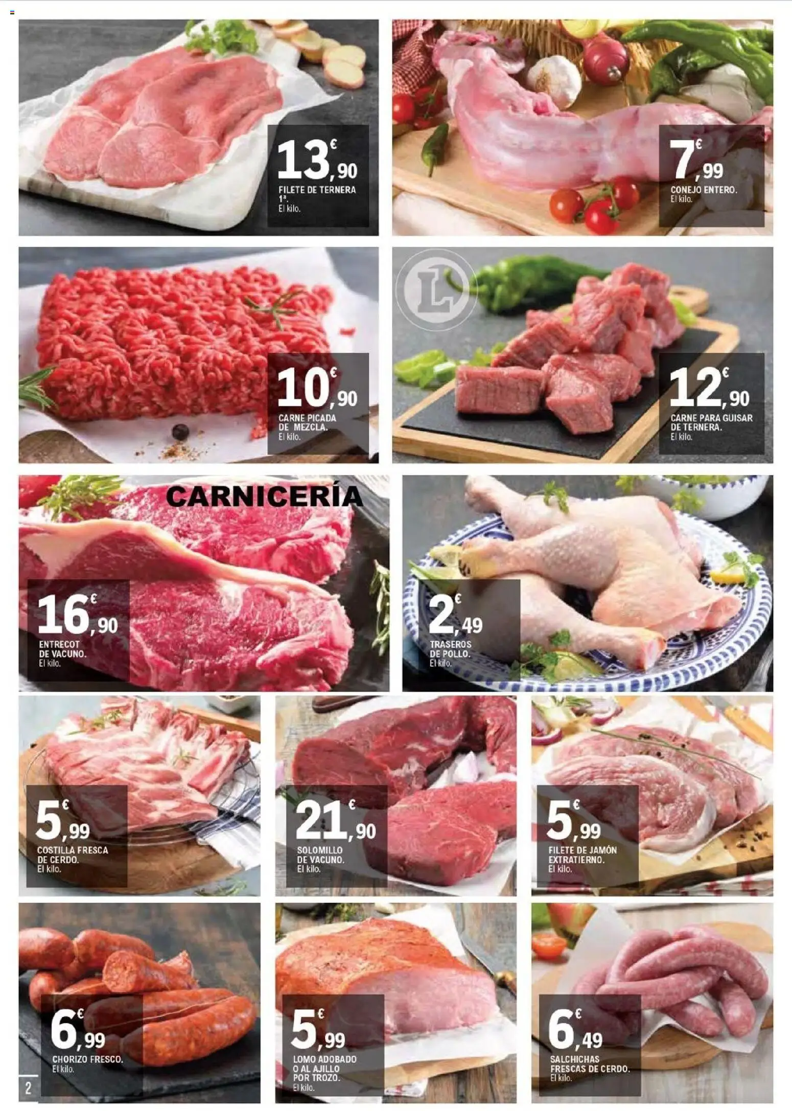 E.Leclerc folleto Salamanca │ válido desde el 05/08/2026 | Página: 2 | Productos: Jamón, Filete