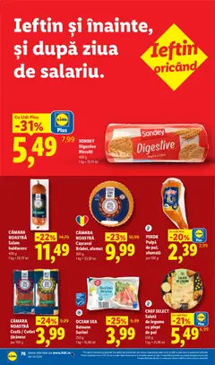 Ofertele Lidl valabile de la 17.08.2026 | Pagină: 76
