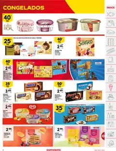Pré-visualização Continente folheto válido de 25/08/2026 | Página: 31 | Produtos: Gelado, Mochi, Manteiga, Chocolate