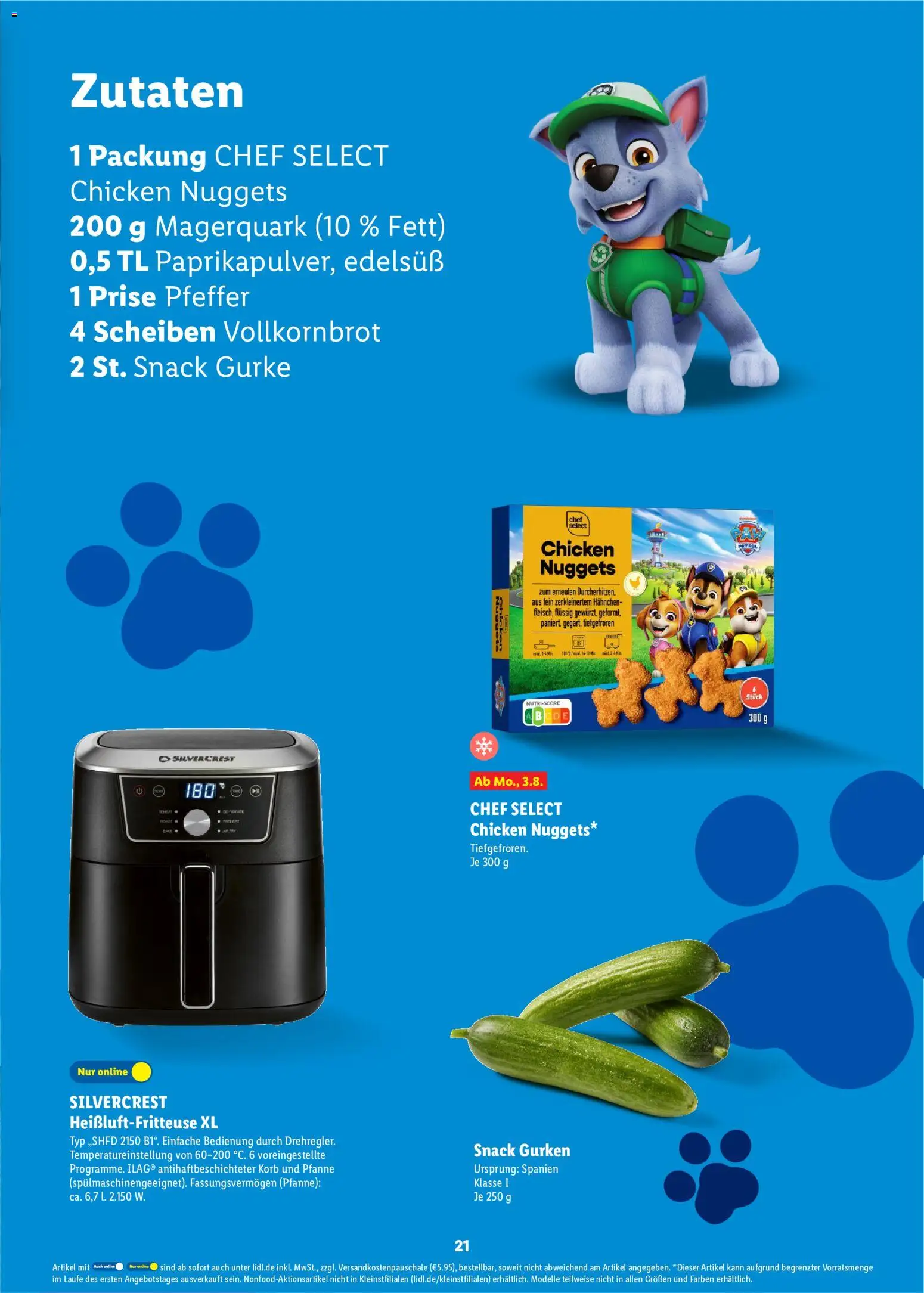 Lidl Německo leták - Paw Patrol od 20.07.2026 | Strana: 21