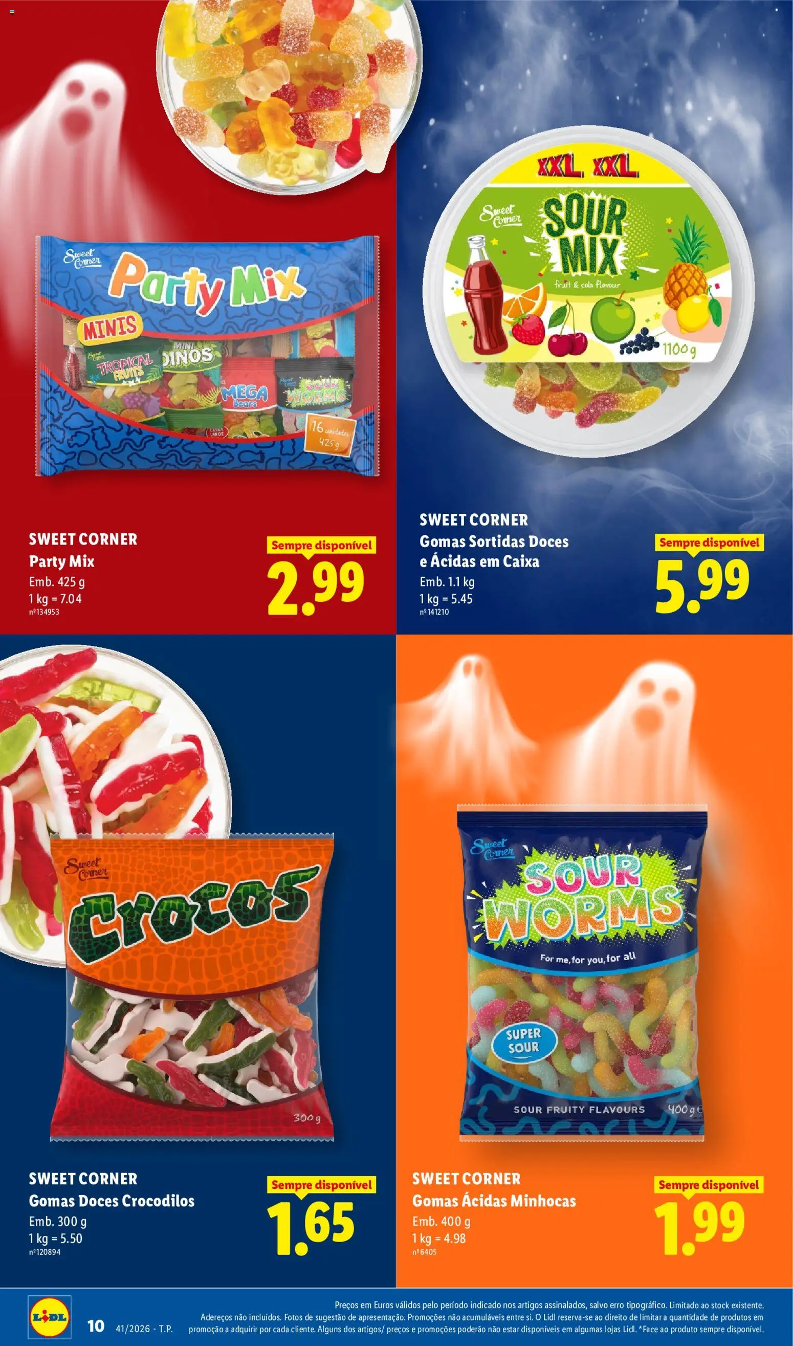 Lidl Folheto Especial │ válido de 05/10/2026 | Página: 10 | Produtos: Caixa, Doces, Gomas