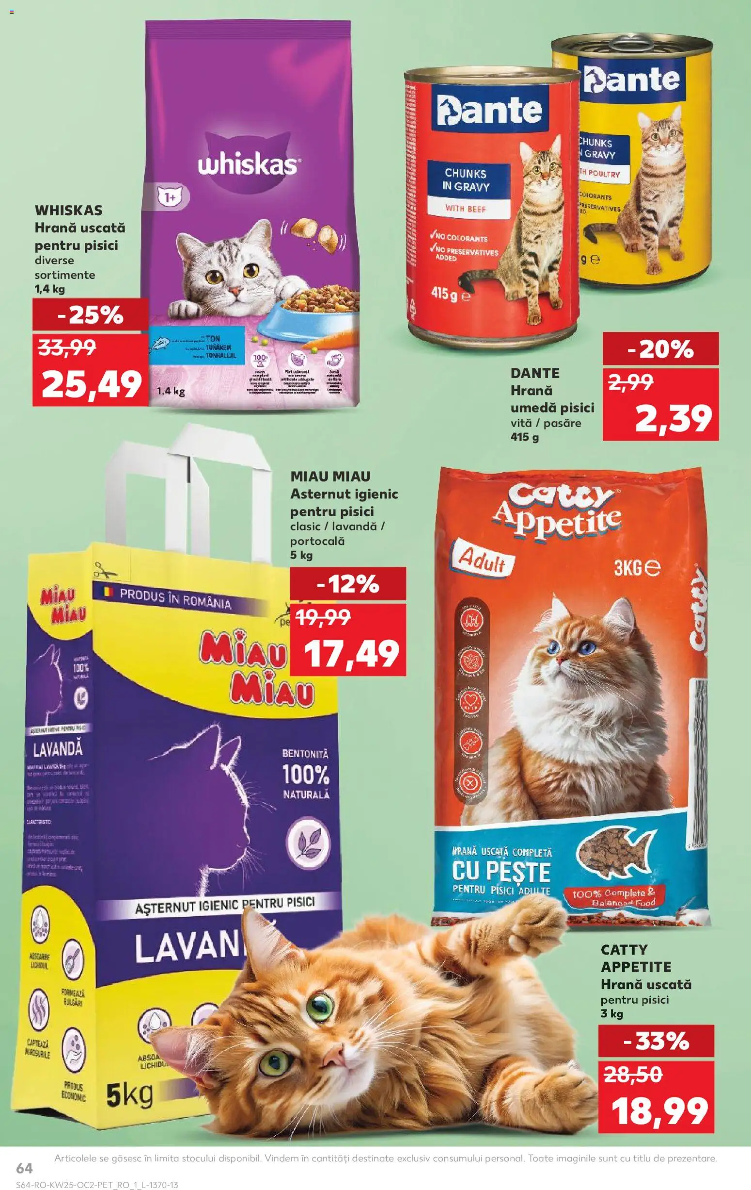 Noul catalog Kaufland – valabil de la 17.06.2026 | Pagină: 64 | Produse: Pește