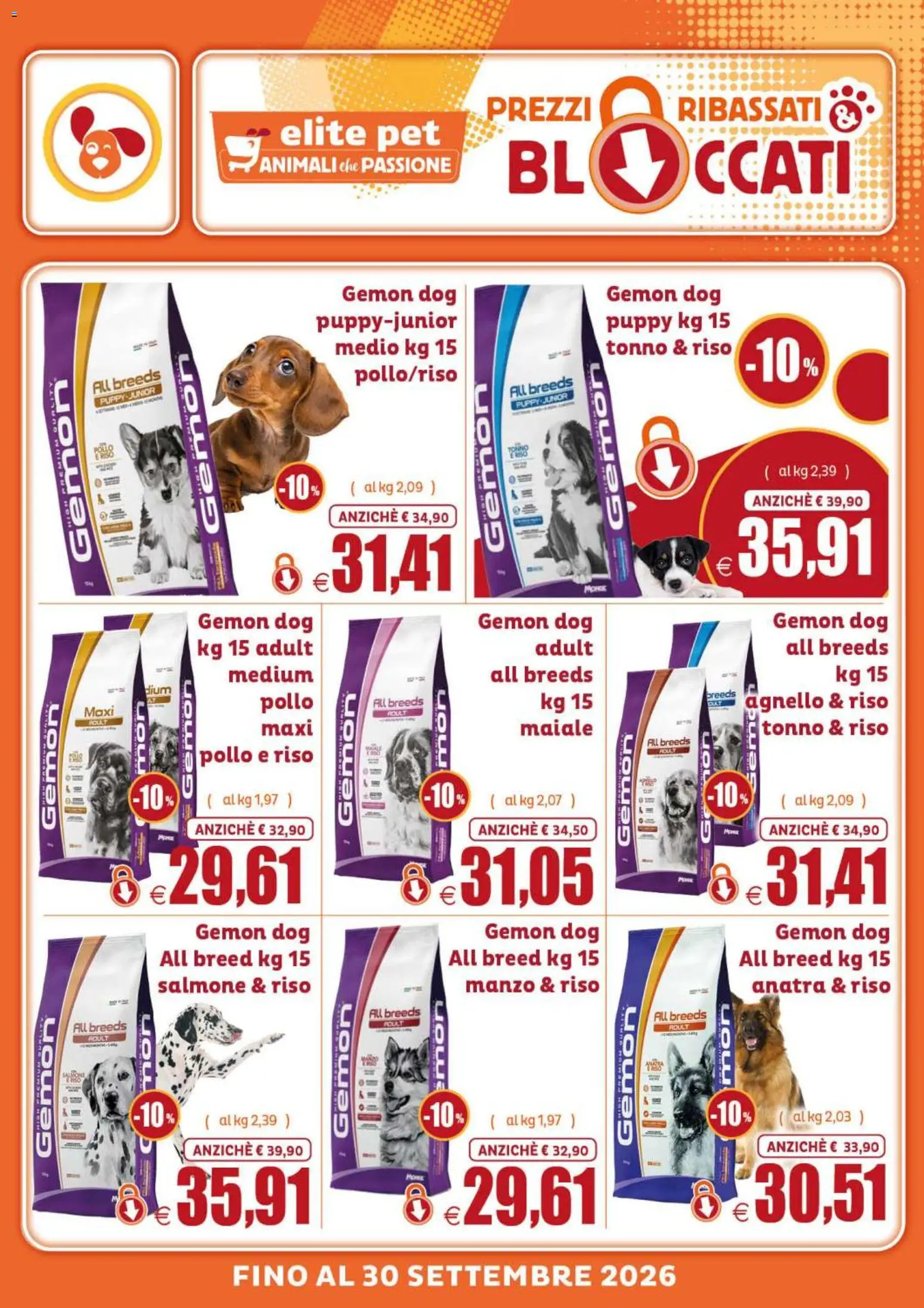 Volantino Elite Supermercati del 17/08/2026 | Pagina: 5 | Prodotti: Pollo, Maiale, Riso, Manzo