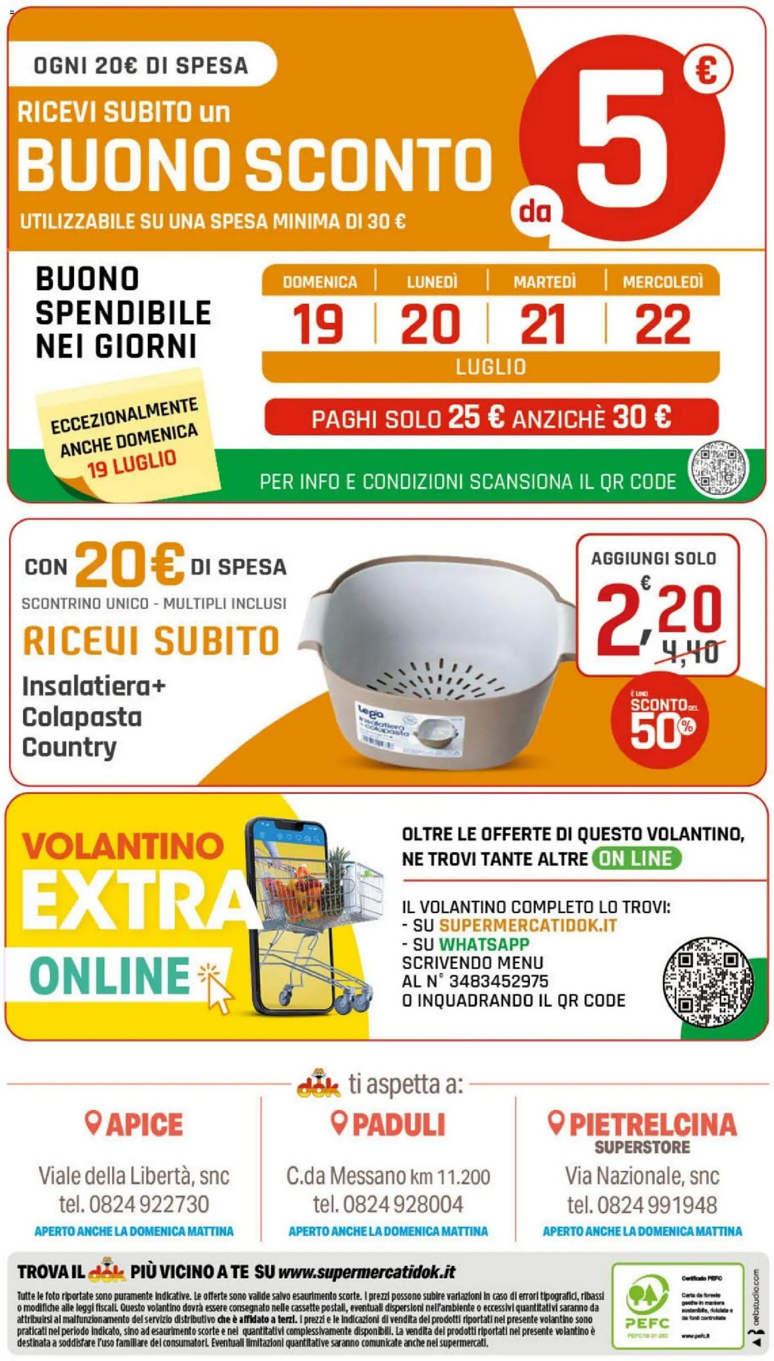 Volantino DOK del 09/07/2026 | Pagina: 20