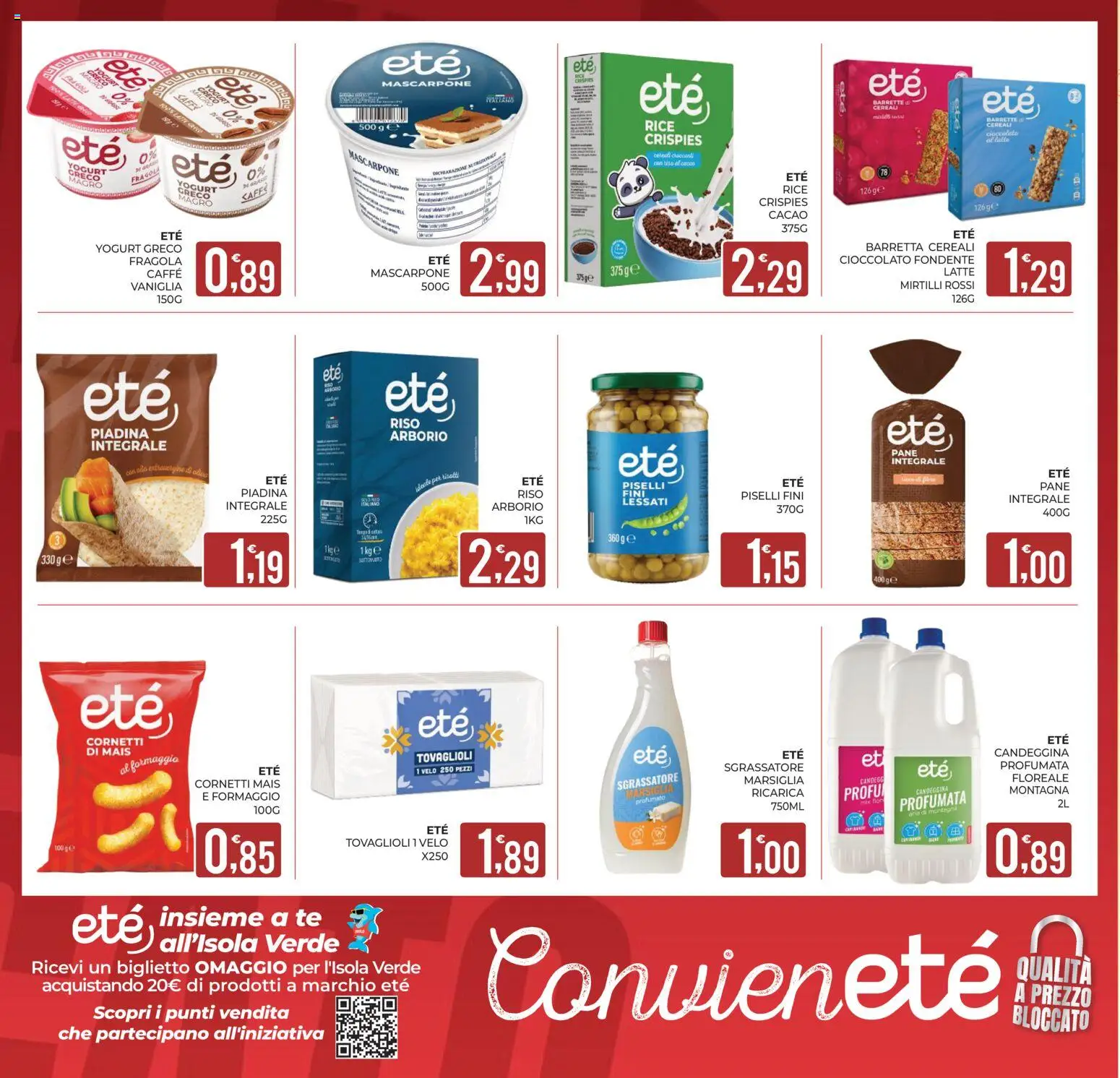 Volantino Eté del 28/07/2026 | Pagina: 14 | Prodotti: Caffè, Tè, Sgrassatore, Mais