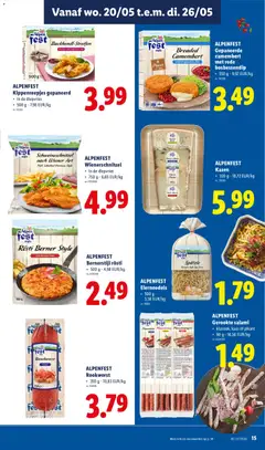 Lidl Folder week 21 - Voorbeeld van een folder van Lidl, geldig van 18.05.2026 | Pagina: 15