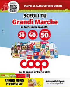 Anteprima del volantino COOP volantino Marche Milano valido a partire dal 18.06.2026