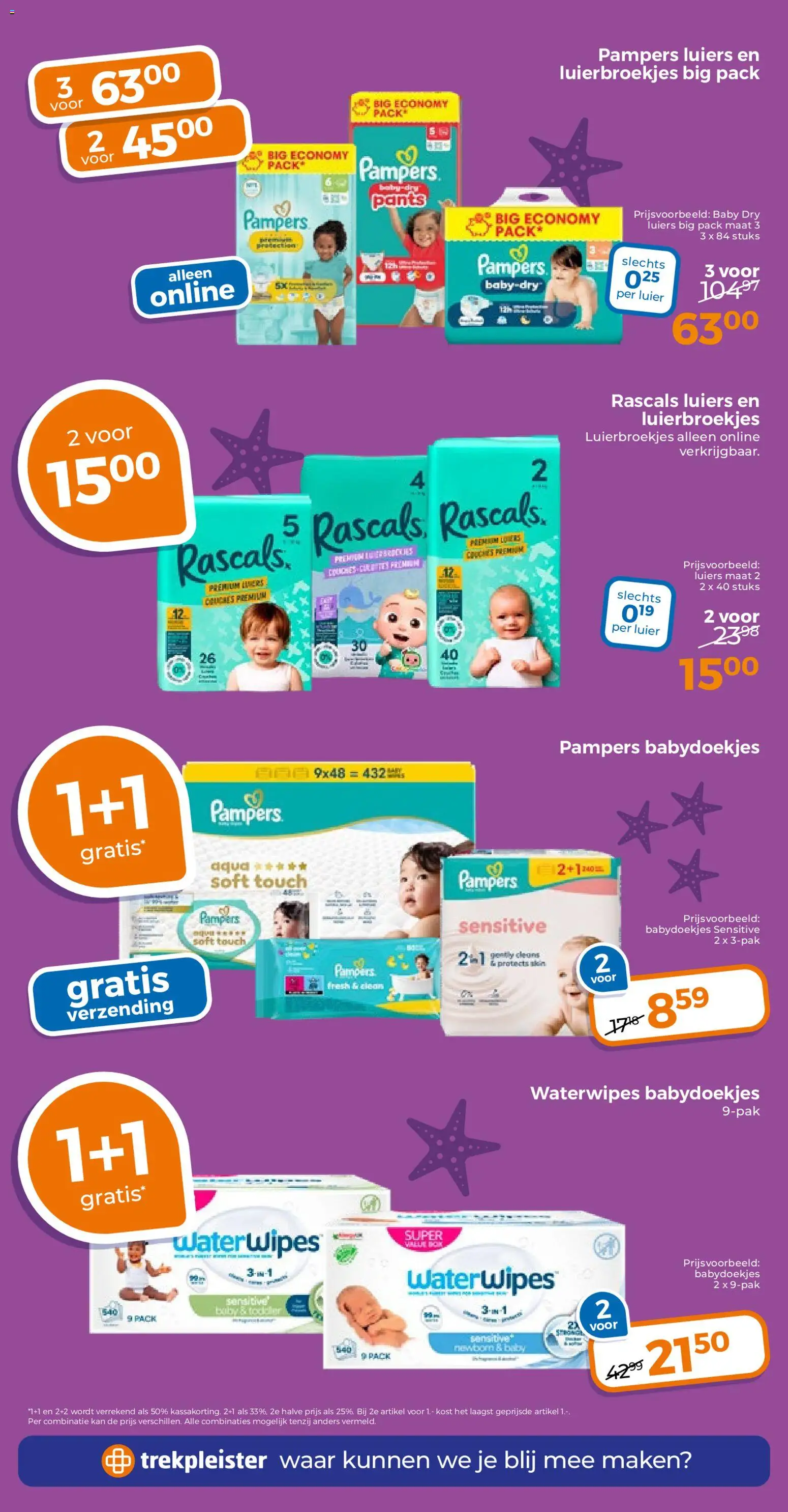 {H1} | Pagina: 25 | Producten: Kan, Pampers, Babydoekjes