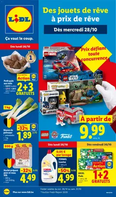 Lidl Folder semaine Folder week 44 - Voorbeeld van een folder van Lidl, geldig van 26/10/2026
