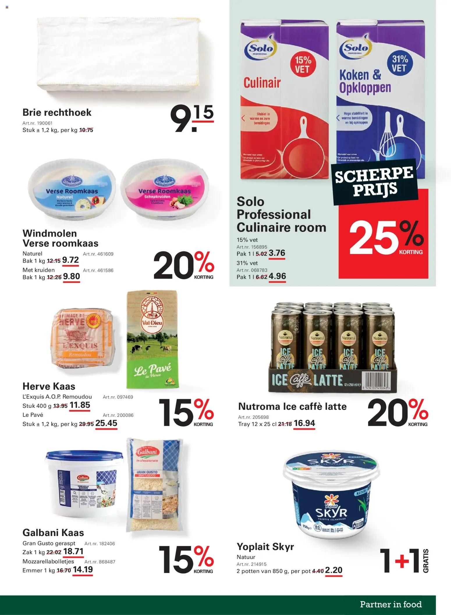 {H1} | Pagina: 9 | Producten: Brie, Roomkaas, Room, Karnemelk