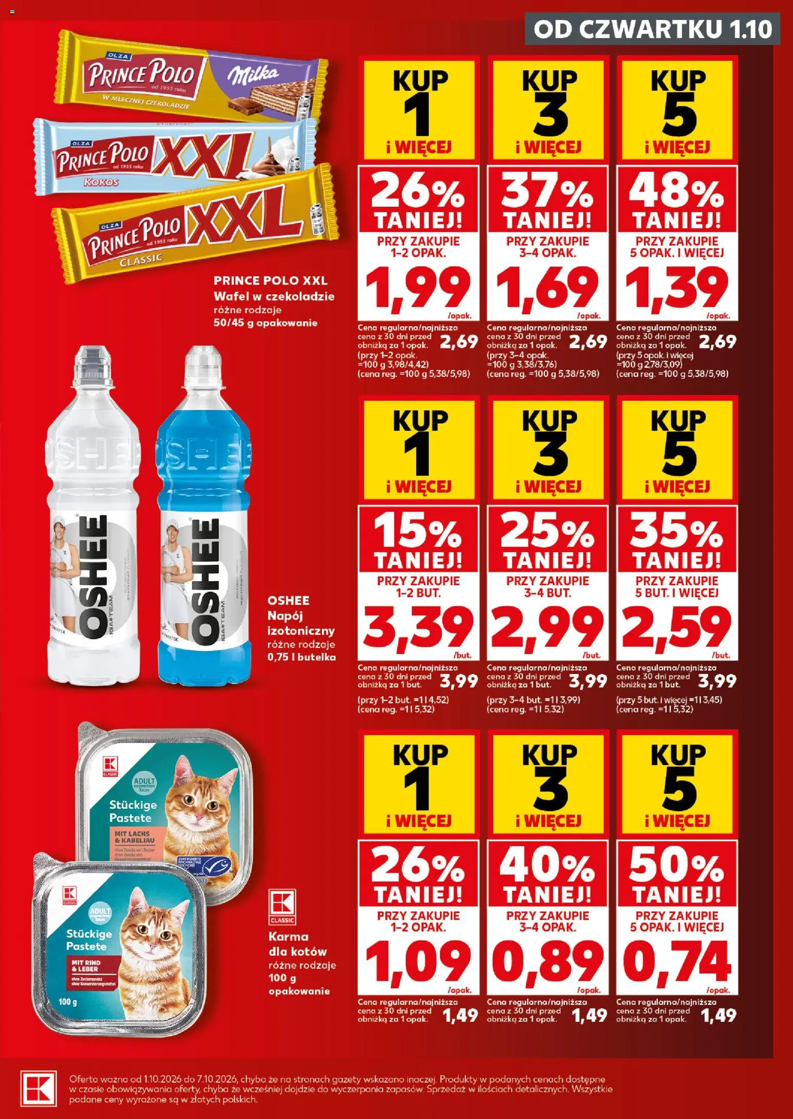 Kaufland Polsko leták - Mocny start od 05.10.2026 | Strana: 7 | Produkty: Milka, Kokos