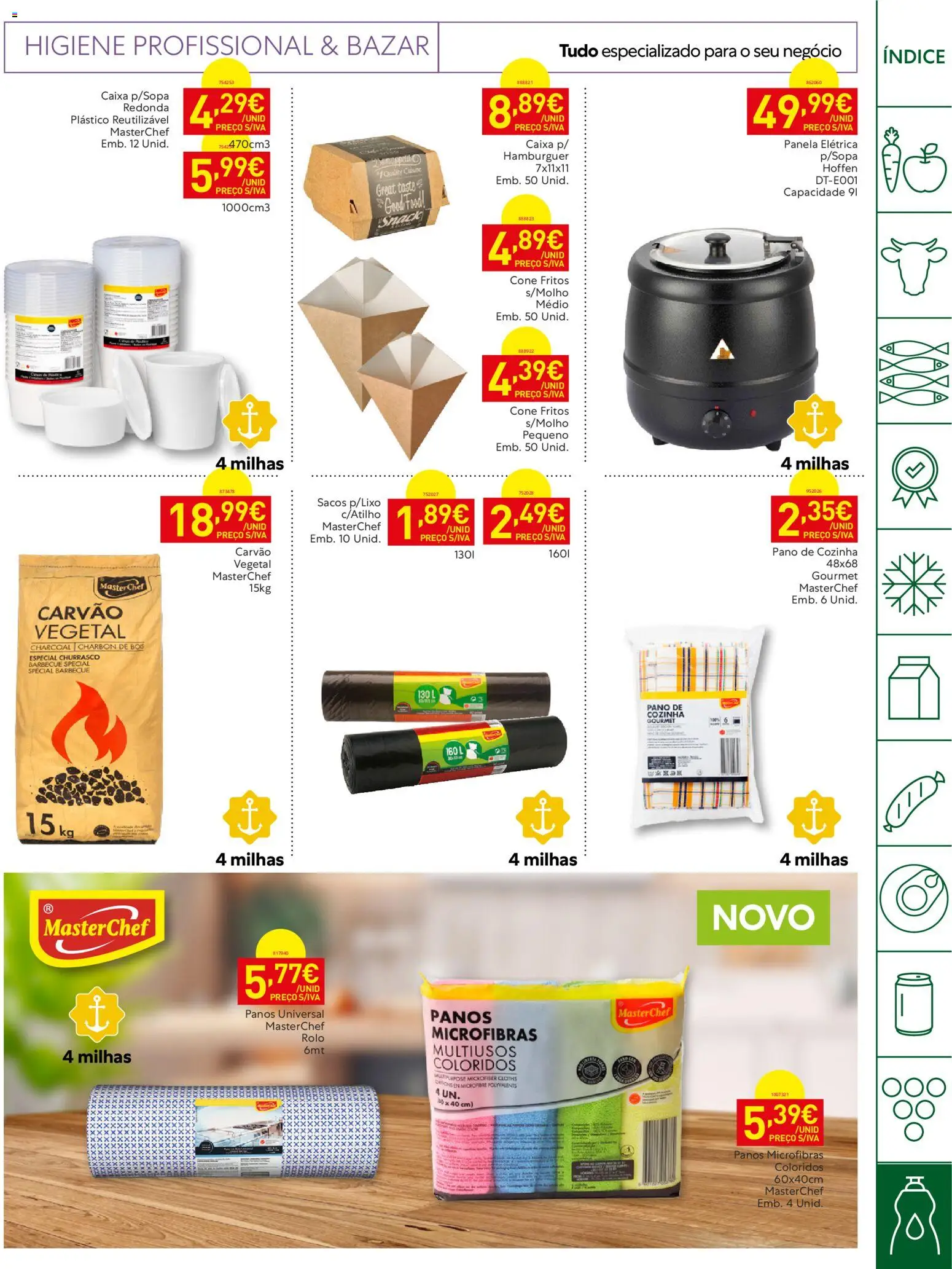 Recheio Horeca Madeira │ válido de 22/09/2026 | Página: 29 | Produtos: Hambúrguer, Caixa, Panela, Panela elétrica