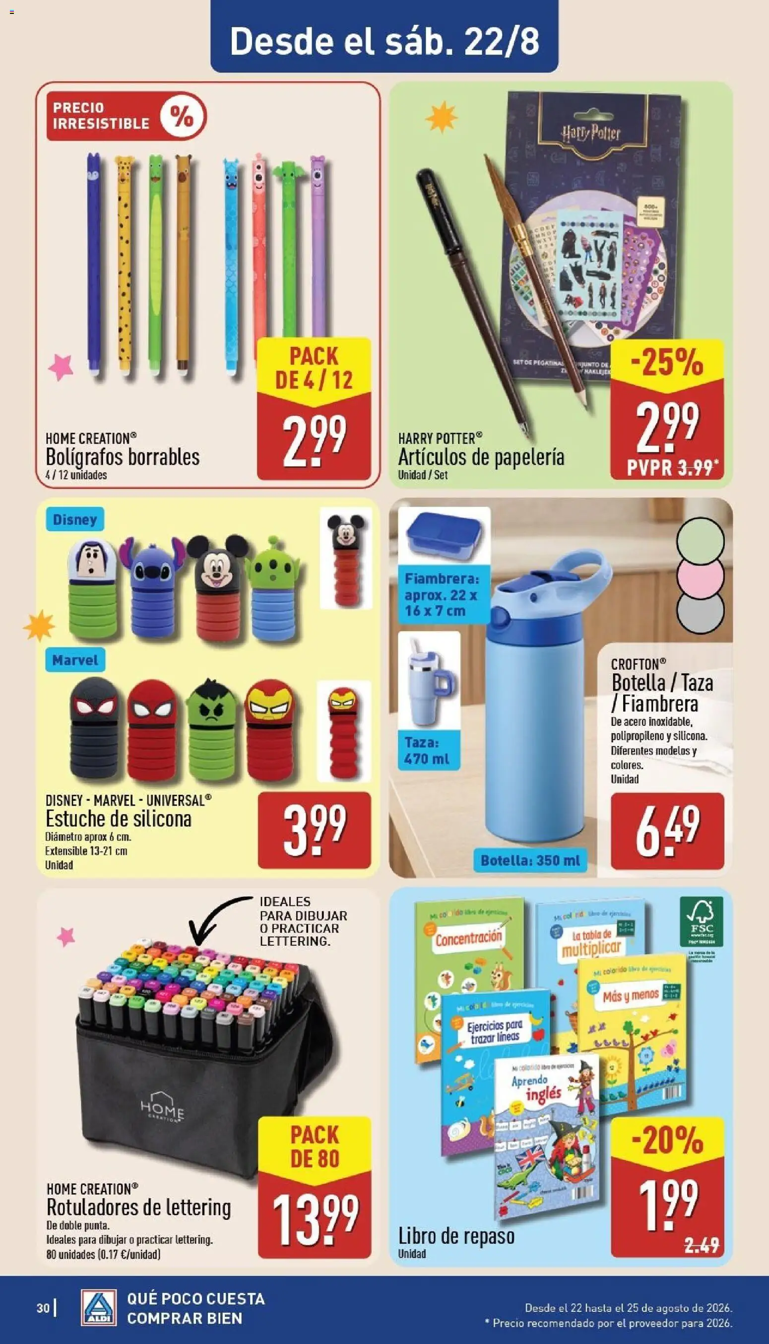 Aldi folleto Canarias │ válido desde el 17/08/2026 | Página: 30