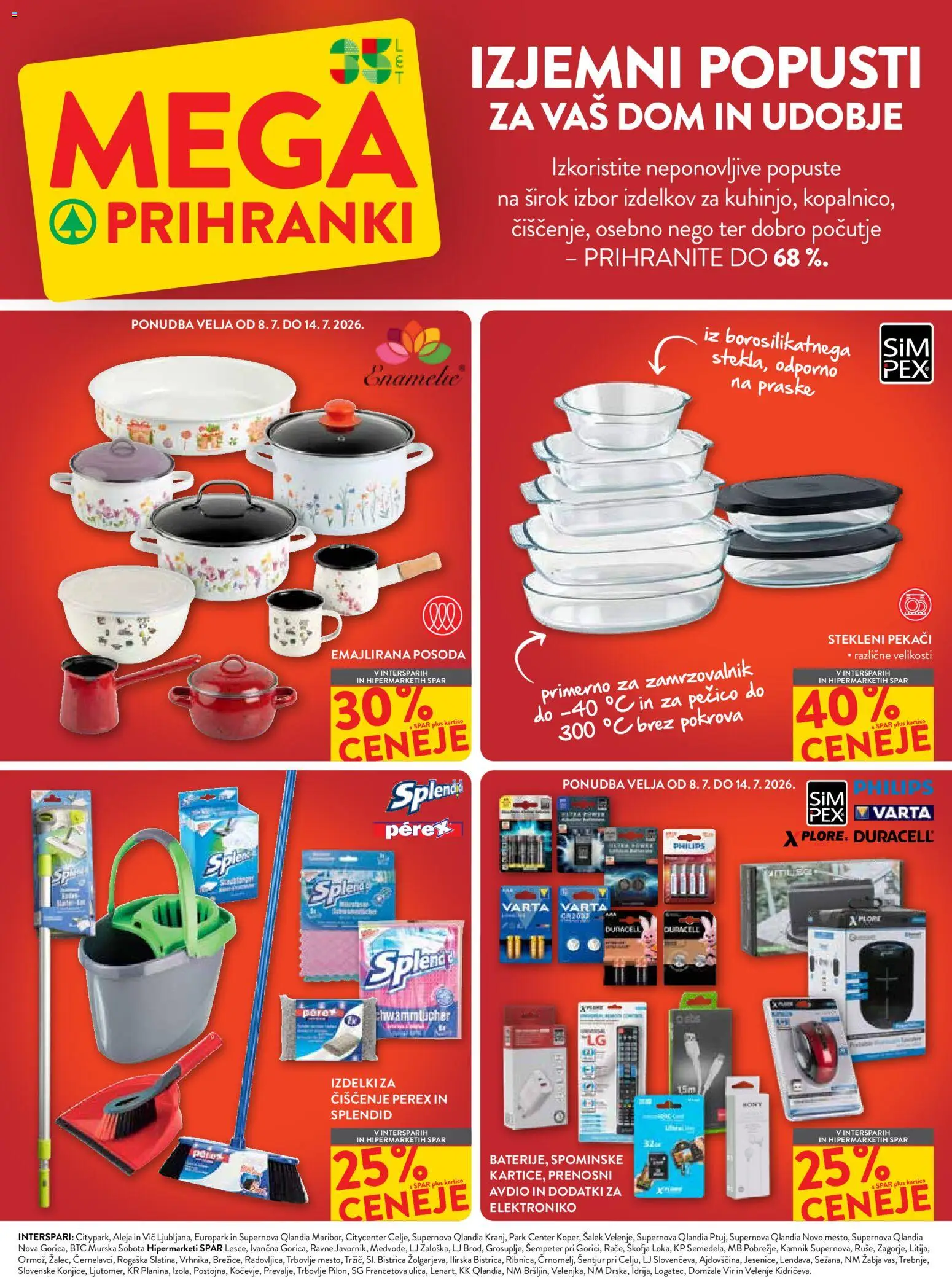 Novi Spar katalog ponudbe – veljaven od 08.07.2026 | Stran: 8