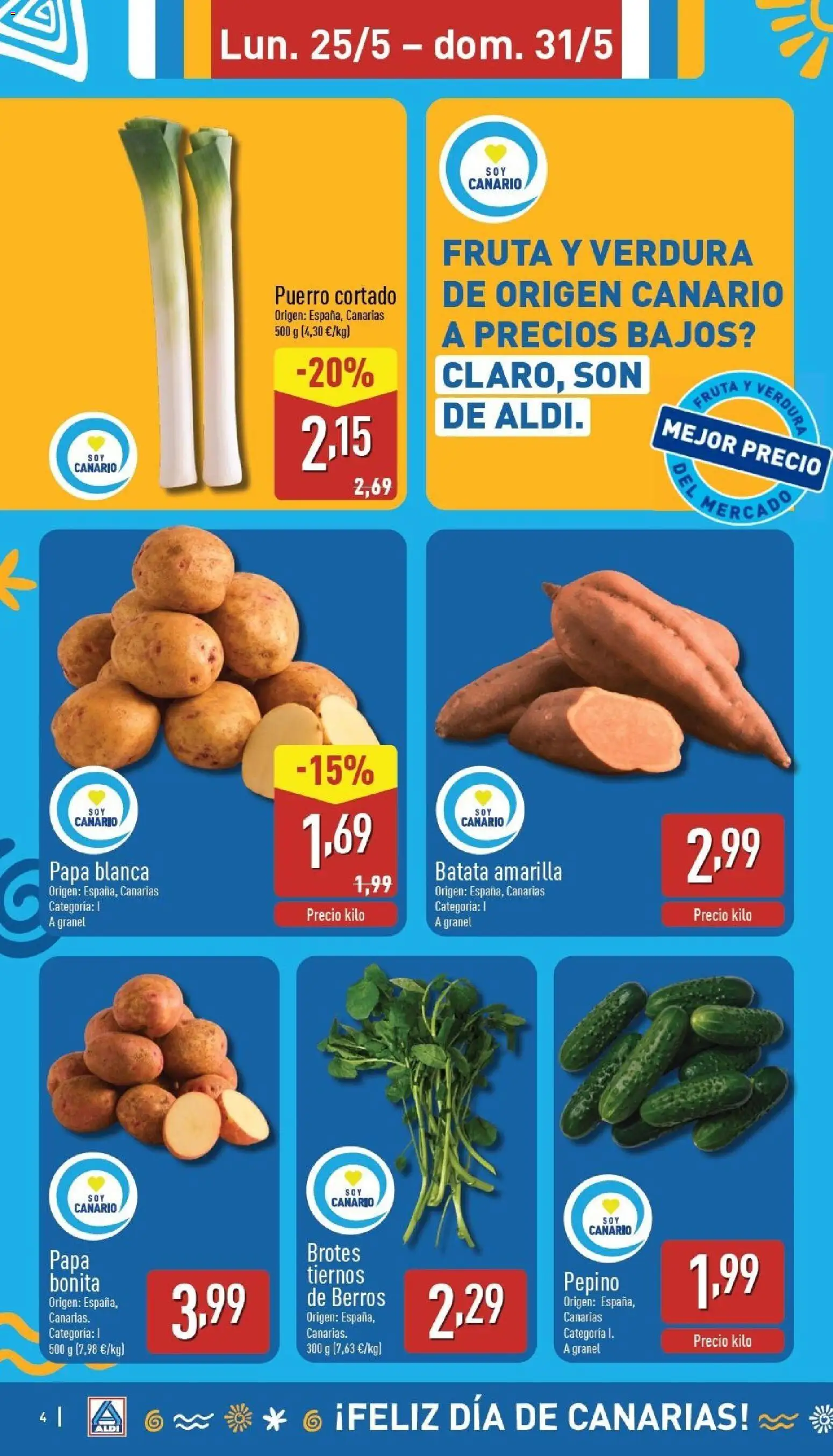 Aldi folleto Canarias │ válido desde el 25.05.2026 | Página: 4 | Productos: Στιγμιαίος καφές
