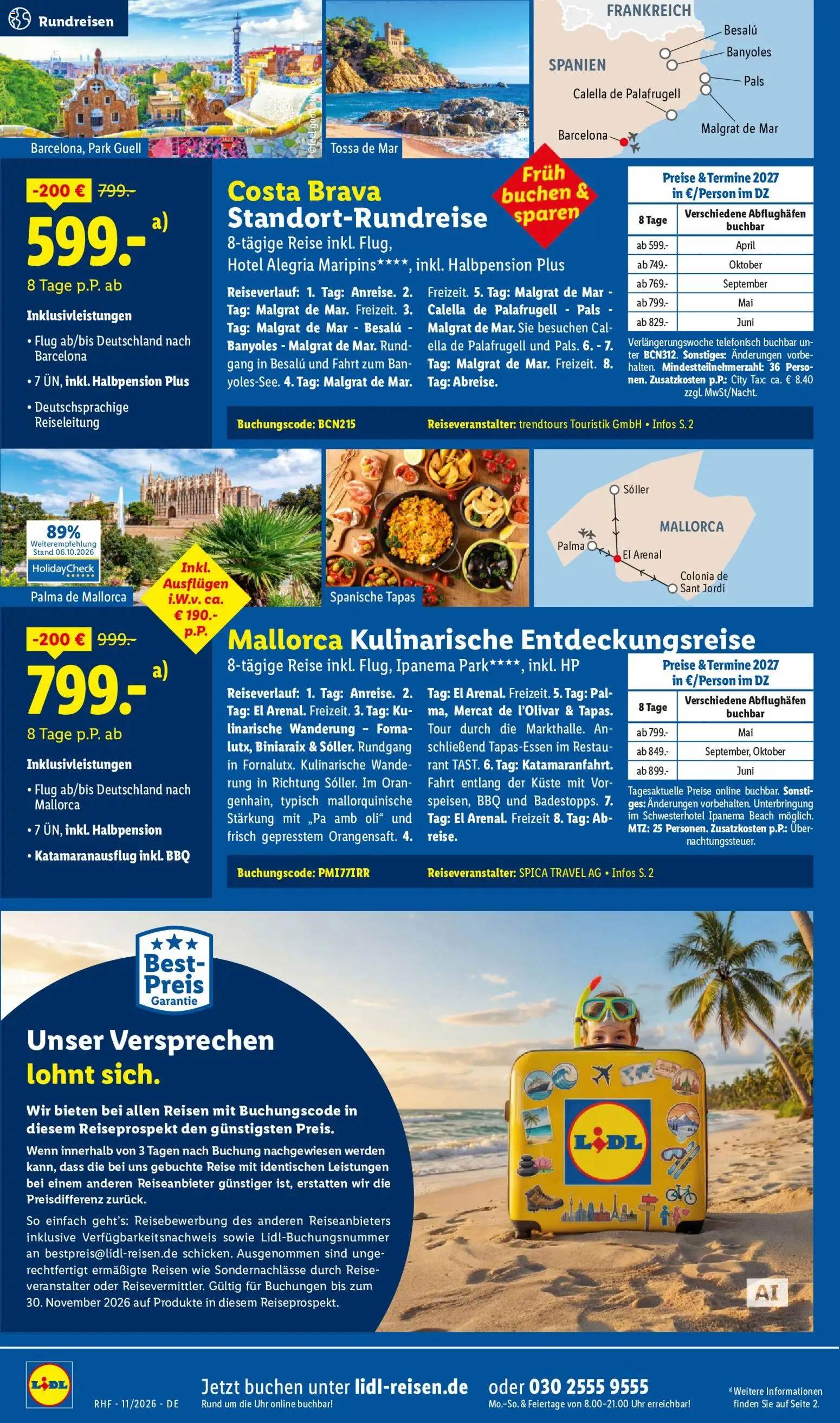 Lidl Reisen Prospekt – gültig ab 28.10.2026 | Seite: 20