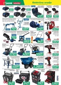 Jager katalog akcije – veljaven od 30.09.2026 | Stran: 7 | Izdelki: Baterija, Baterije, Orodje, Brusilnik