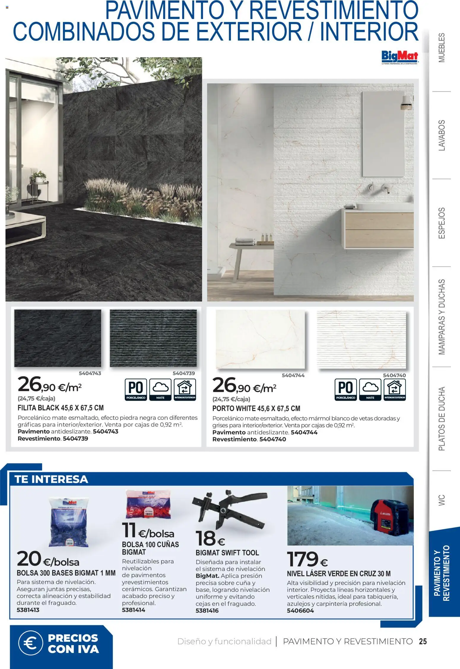BigMat Baños y cerámica 2026 │ válido desde el 21.05.2026 | Página: 25 | Productos: Muebles, Bolsa, Cuna, Ducha