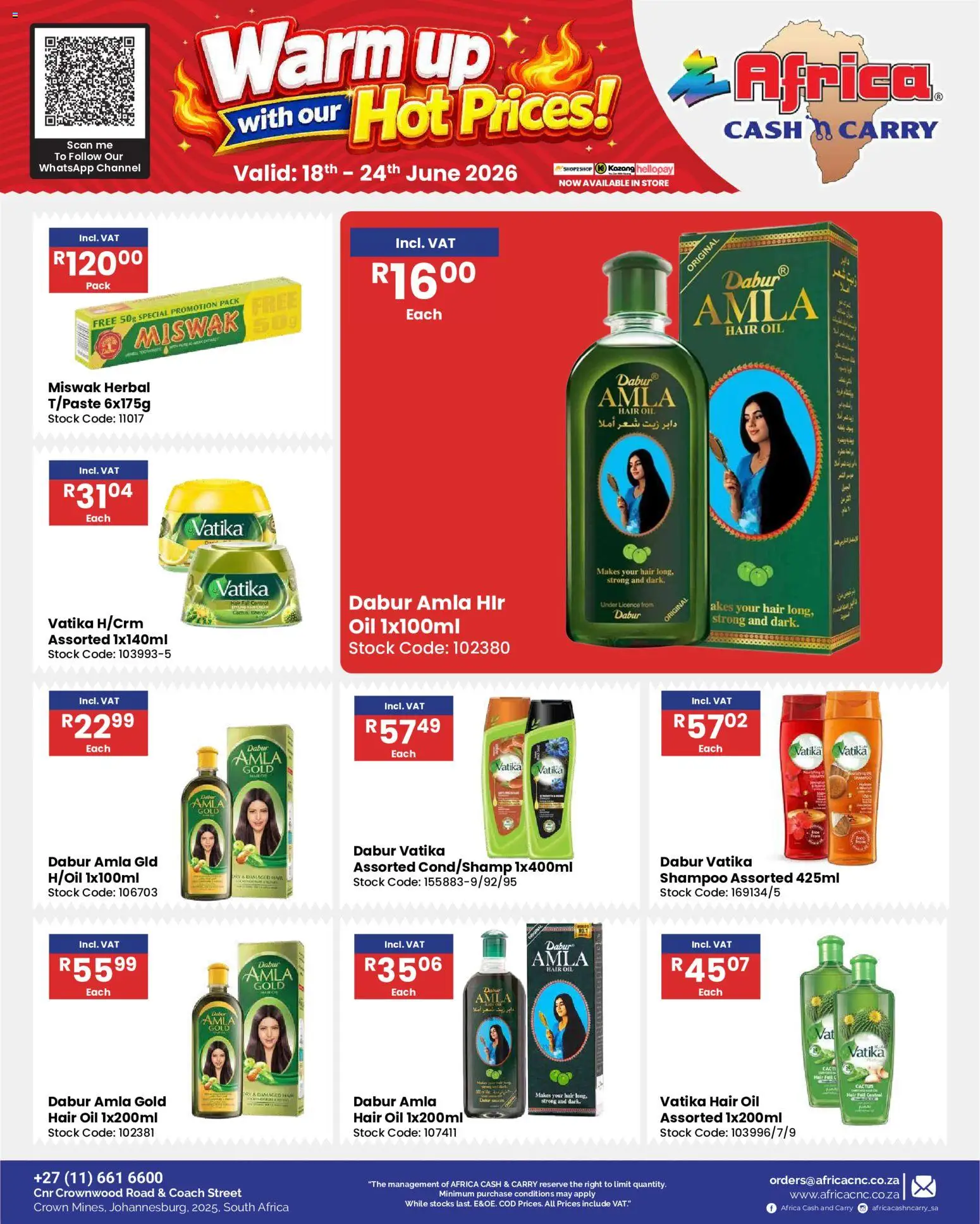 New Africa Cash & Carry catalogue – valid from 18.06.2026 | Page: 71