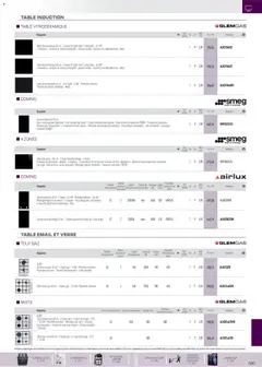 Rexel - Prévisualisation de Rexel catalogue valide à partir de 01/01/2026 | Page: 6 | Produits: Base, Casseroles, Table, Cadre