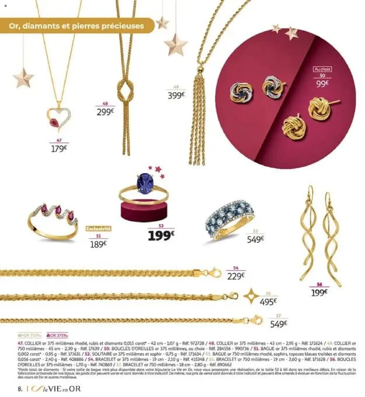 {H1} | Page: 8 | Produits: Poids, Collier, Bracelet, Bijoux