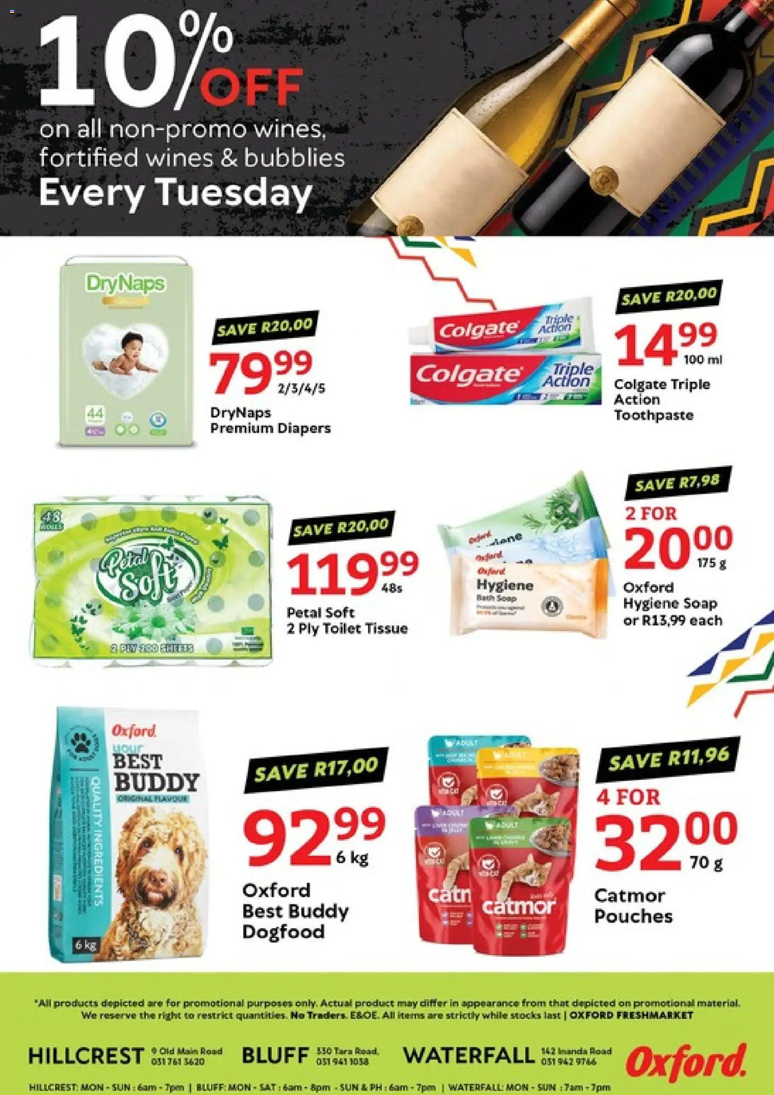New Oxford Freshmarket catalogue – valid from 29/09/2026 | Page: 8 | Products: Ingredients, Pouches, Toilet, Soap