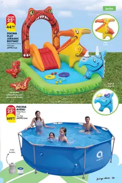 Pré-visualização PISCINA PLAY JURASSIC BESTWAY, 241x140x137cm 990344 válido de 05.05.2026 | Página: 19 | Produtos: Piscina