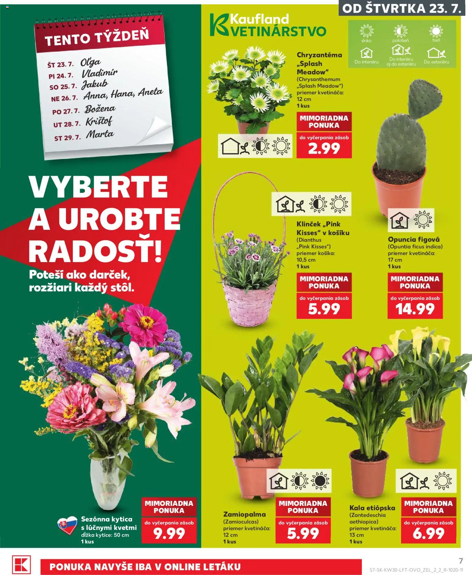 Nové Kaufland akcie – leták je platný od 23.07.2026 | Strana: 7