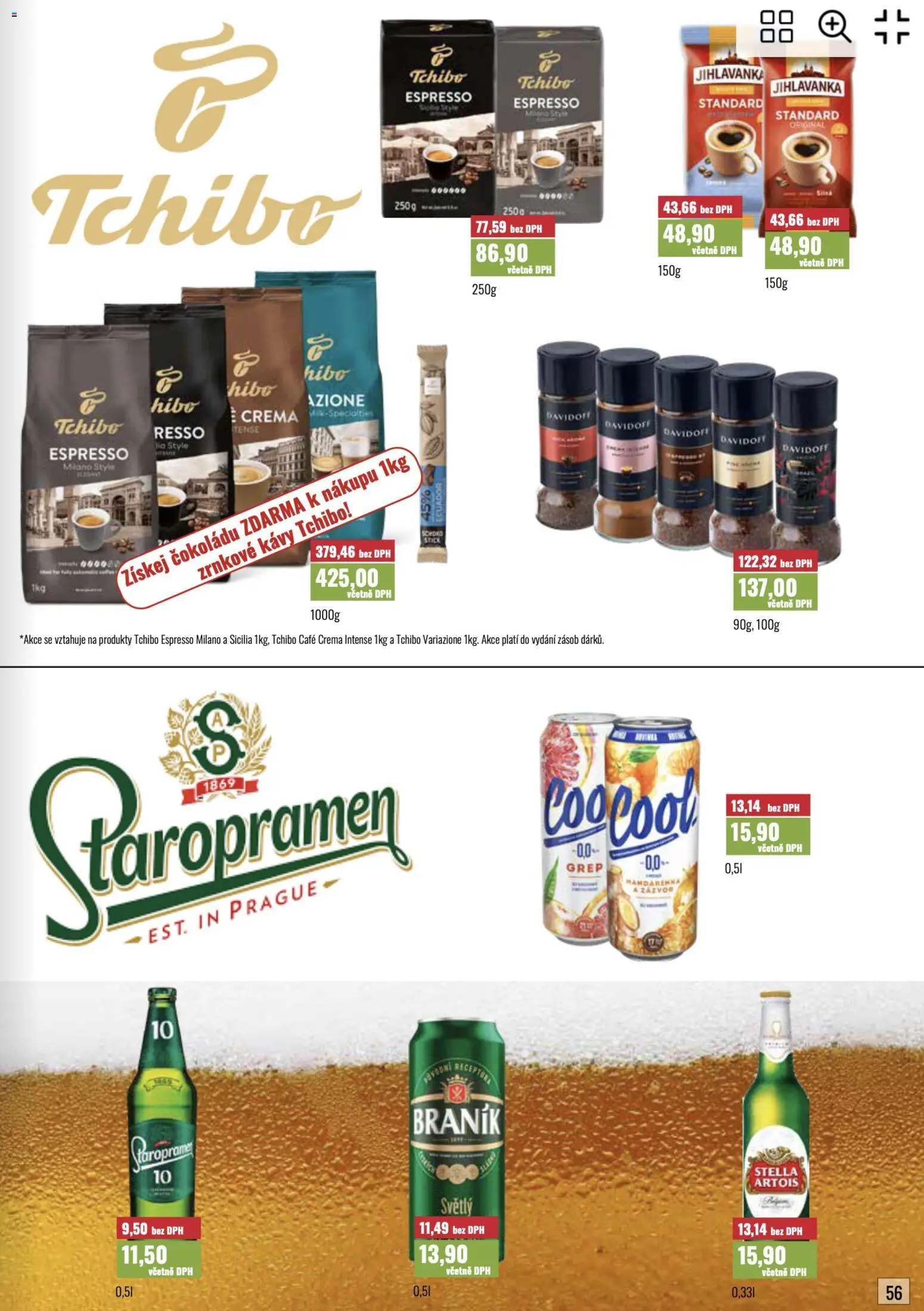 Ratio leták od 01.10.2026 | Strana: 57 | Produkty: Grep, Jihlavanka, Crema, Zázvor