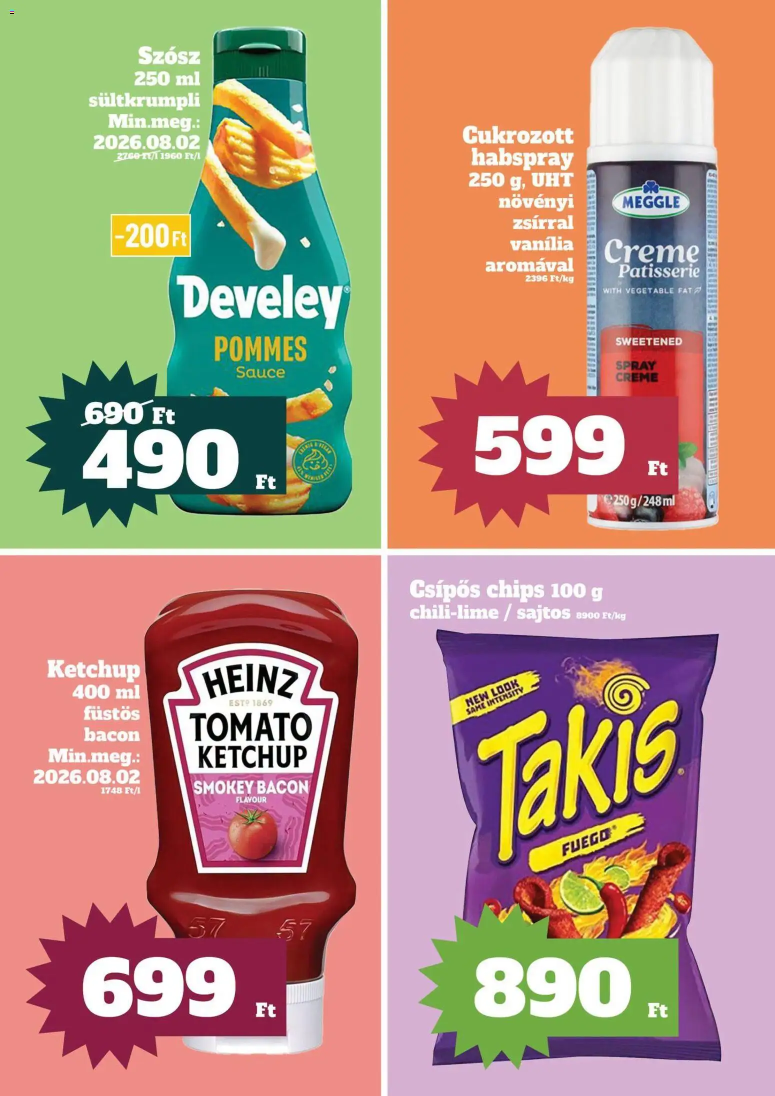 Family Diszkont akciós ujság - amely érvényes a következő dátumtól: 2026.07.09. | Oldal: 24 | Termékek: Chips, Bacon, Ketchup, Szósz