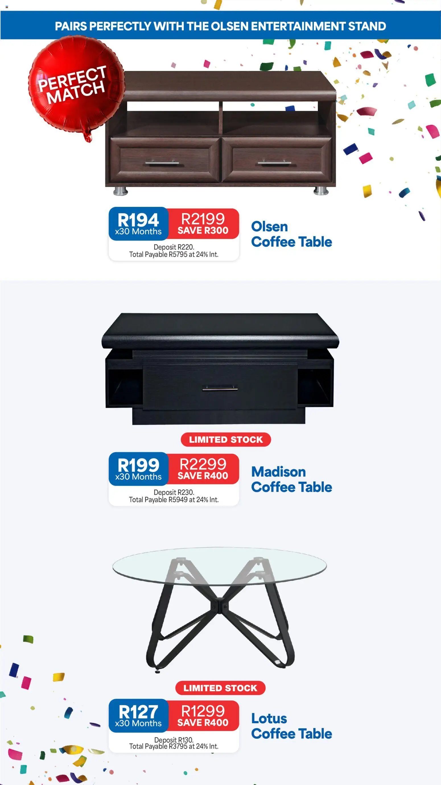 New OK Furniture catalogue – valid from 15.06.2026 | Page: 6 | Products: Coffee table, Table, Coffee, Stock