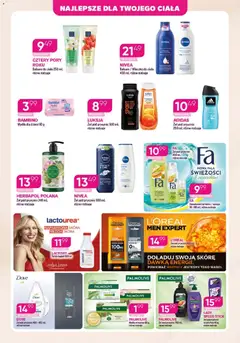 Pogląd oferty "Koliber gazetka" - ważna od 10.06.2026 | Strona: 4 | Produkty: Prysznic, Mleczko do ciała, Mydło, Żel pod prysznic