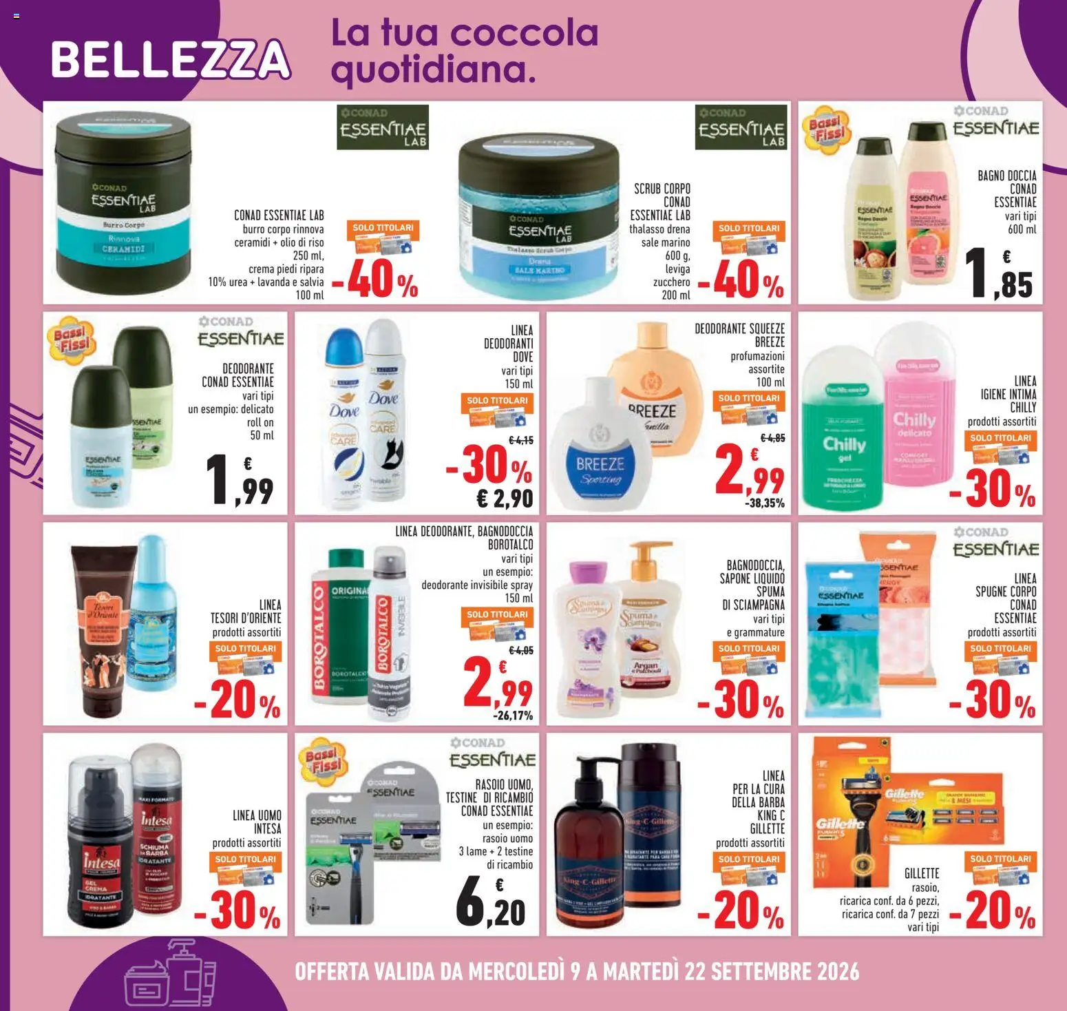 Volantino Conad del 09/09/2026 | Pagina: 22