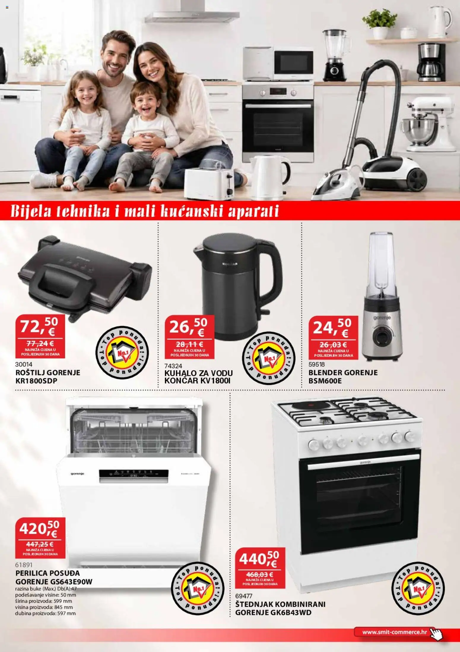 Smit Commerce katalog | vrijedi od 15.07.2026 | Stranica: 9 | Proizvodi: Roštilj, Kuhalo za vodu, Perilica posuđa, Štednjak