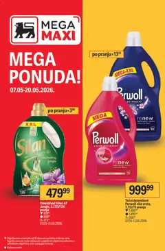 Mega Maxi katalog - pregled Mega Maxi kataloga - važi od 07.05.2026