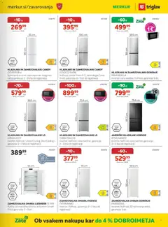 Merkur katalog akcije – veljaven od 01.07.2026 | Stran: 11 | Izdelki: Hladilnik, Zamrzovalnik, Omara, Zamrzovalna omara