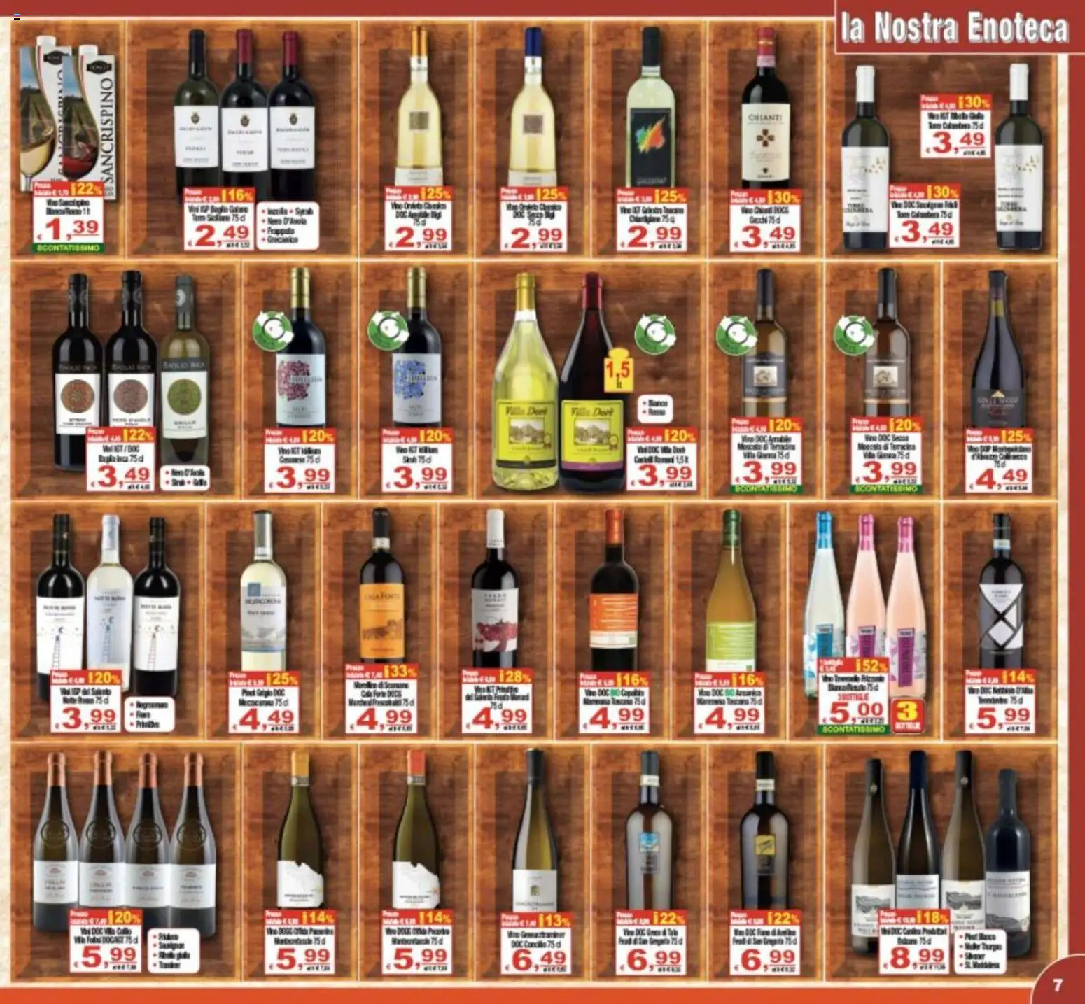 Volantino CTS del 10.06.2026 | Pagina: 7 | Prodotti: Vino, Enoteca