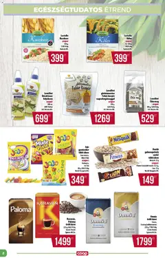COOP - Abc & szuper / Alföld Pro-Coop Zrt. - amely érvényes a következő dátumtól: 2026.07.23. | Oldal: 8 | Termékek: Gabonapehely, Gumicukor, Chia mag, Tea