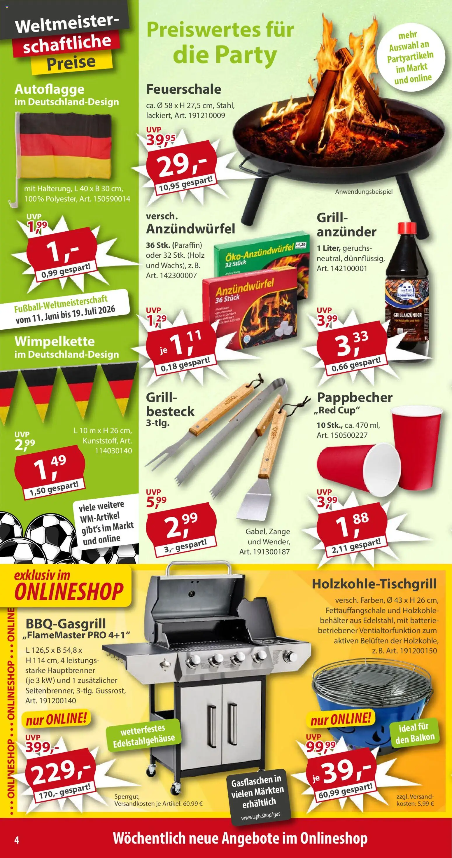 Sonderpreis Baumarkt Prospekt 	 – gültig ab 09.05.2026 | Seite: 4