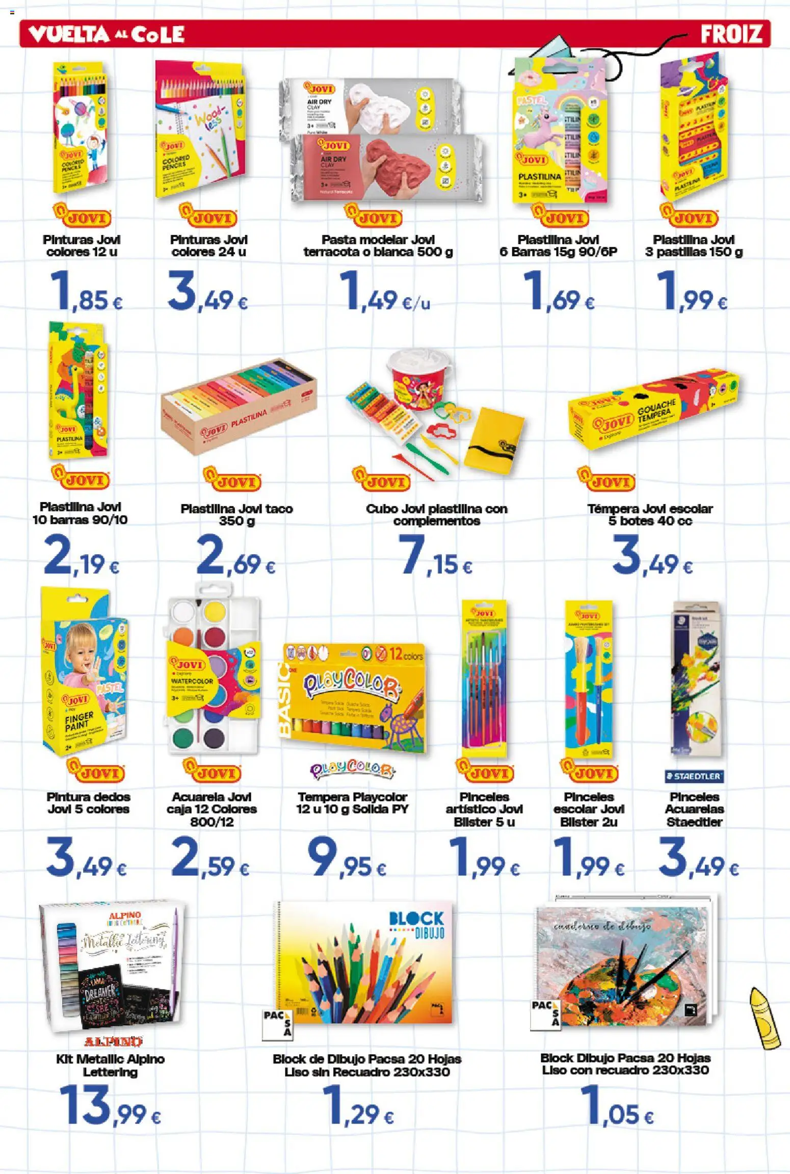 Froiz Vuelta al Cole │ válido desde el 25/08/2026 | Página: 9 | Productos: Pasta, Caja