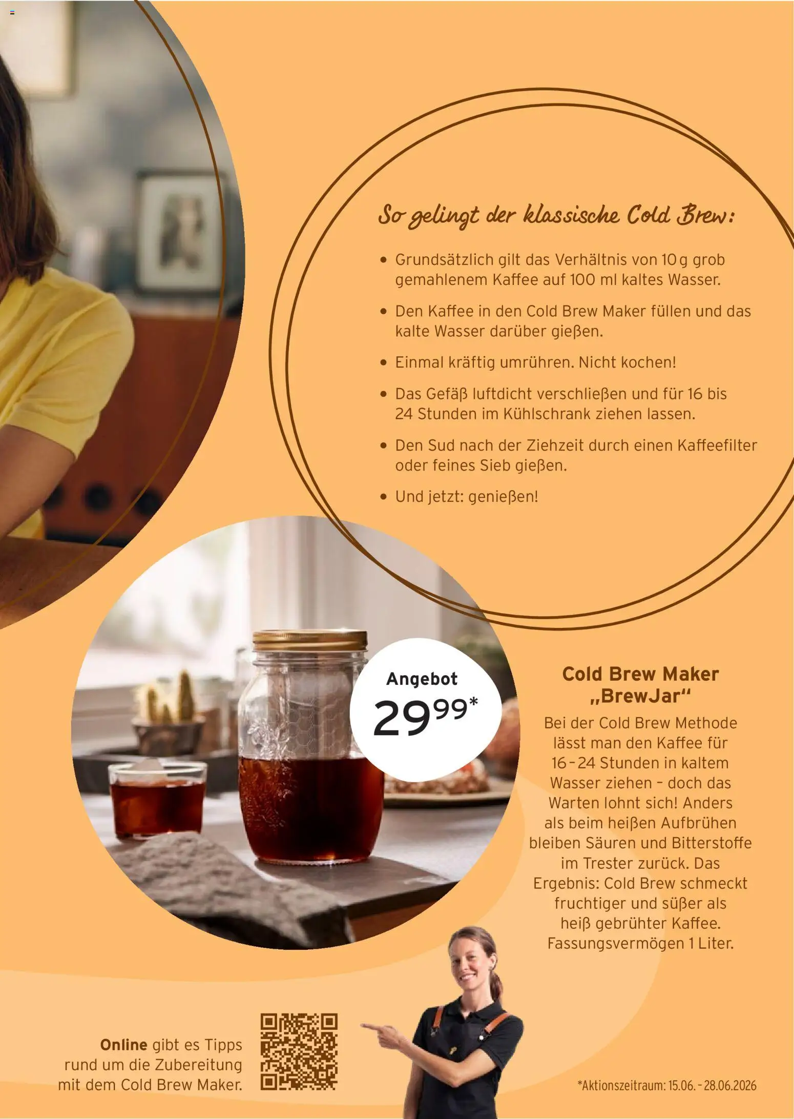 Prospekt Tchibo Cool bleiben – gültig ab 17.06.2026 | Seite: 31 | Produkte: Kaffee, Kühlschrank, Wasser