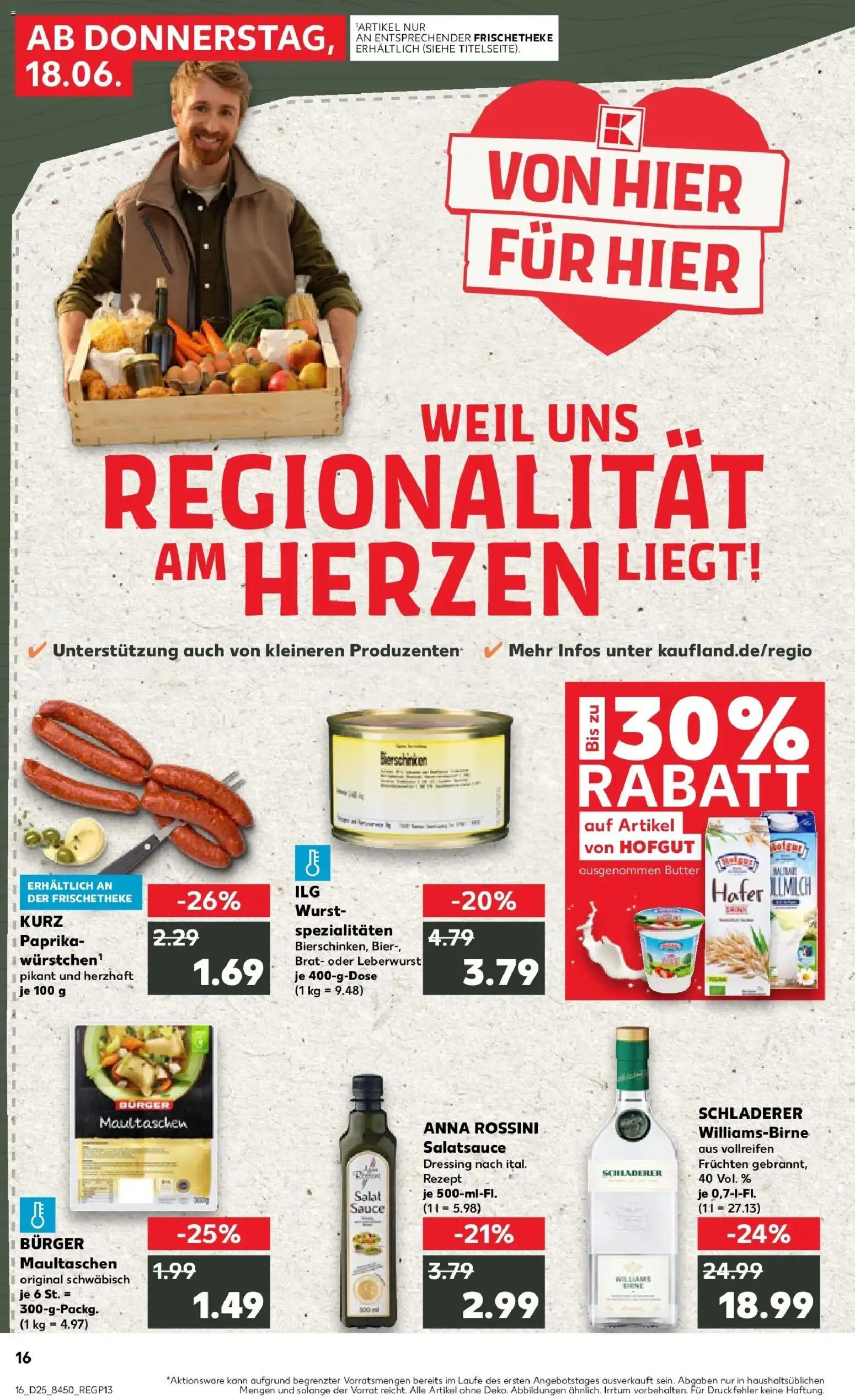 Kaufland Prospekt Schwäbisch Gmünd – gültig ab 18.06.2026 | Seite: 1