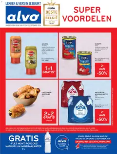 Alvo folder - Voorbeeld van een folder van Alvo, geldig van 09/09/2026