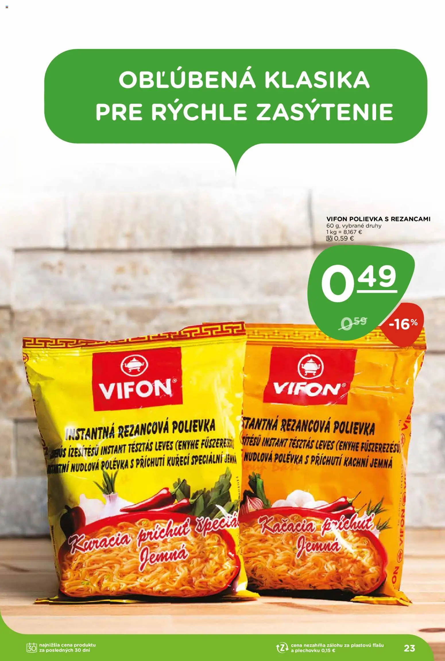 Nové Terno akcie – leták je platný od 20.08.2026 | Strana: 23